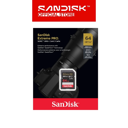 SANDISK SDXC Card Extreme Pro 64GB UHS-I Class 10 U3 V30 for 4K UHD (Up to 200MB/s)